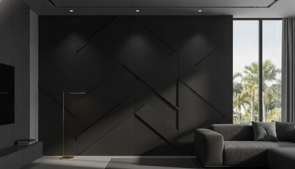 Custom Accent Wall Orlando FL: Elevate Your Home with Bespoke Geometric Wood Designs