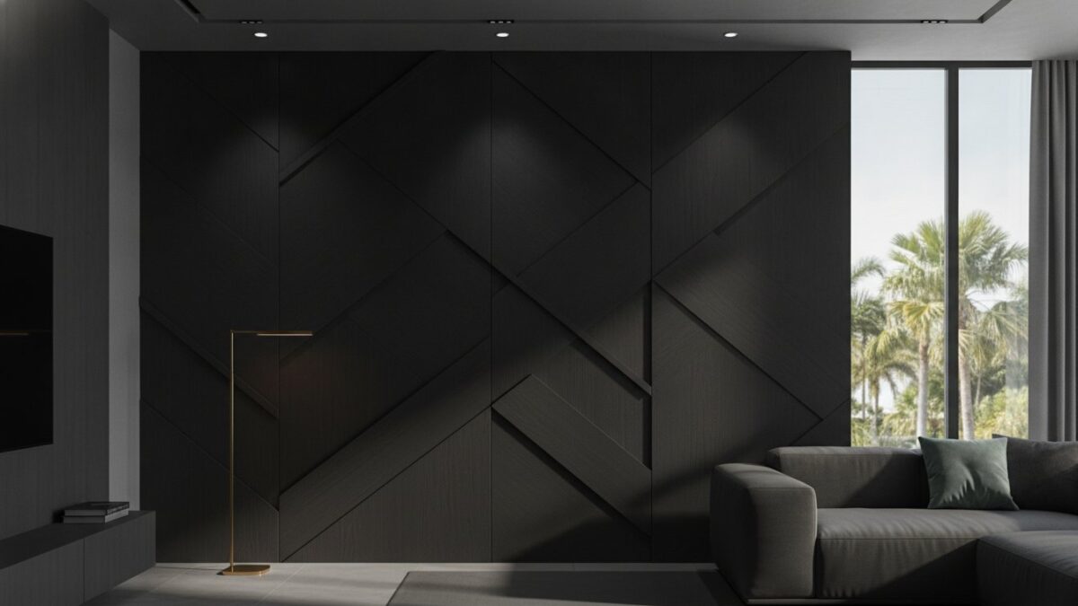 Custom Accent Wall Orlando FL: Elevate Your Home with Bespoke Geometric Wood Designs