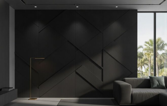 Custom Accent Wall Orlando FL: Elevate Your Home with Bespoke Geometric Wood Designs