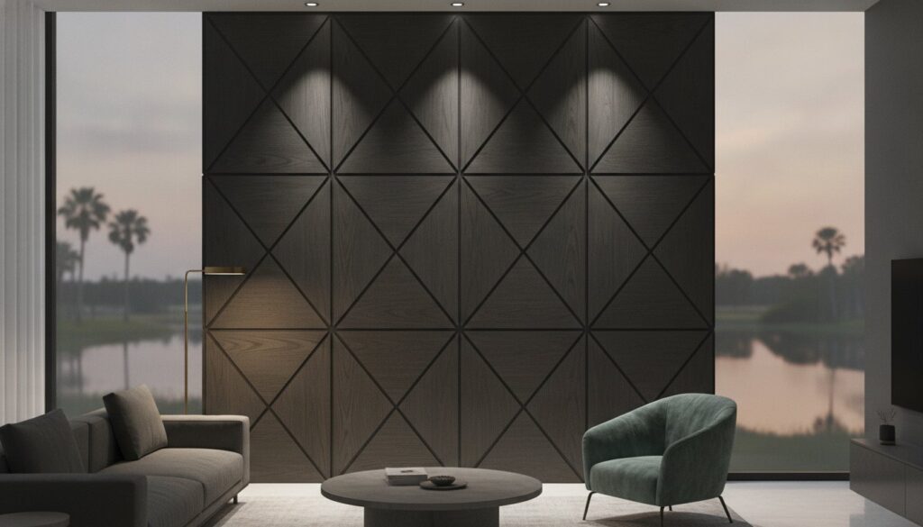 Custom Wood Accent Wall Orlando: Elevate Your Home with Modern Wood Features