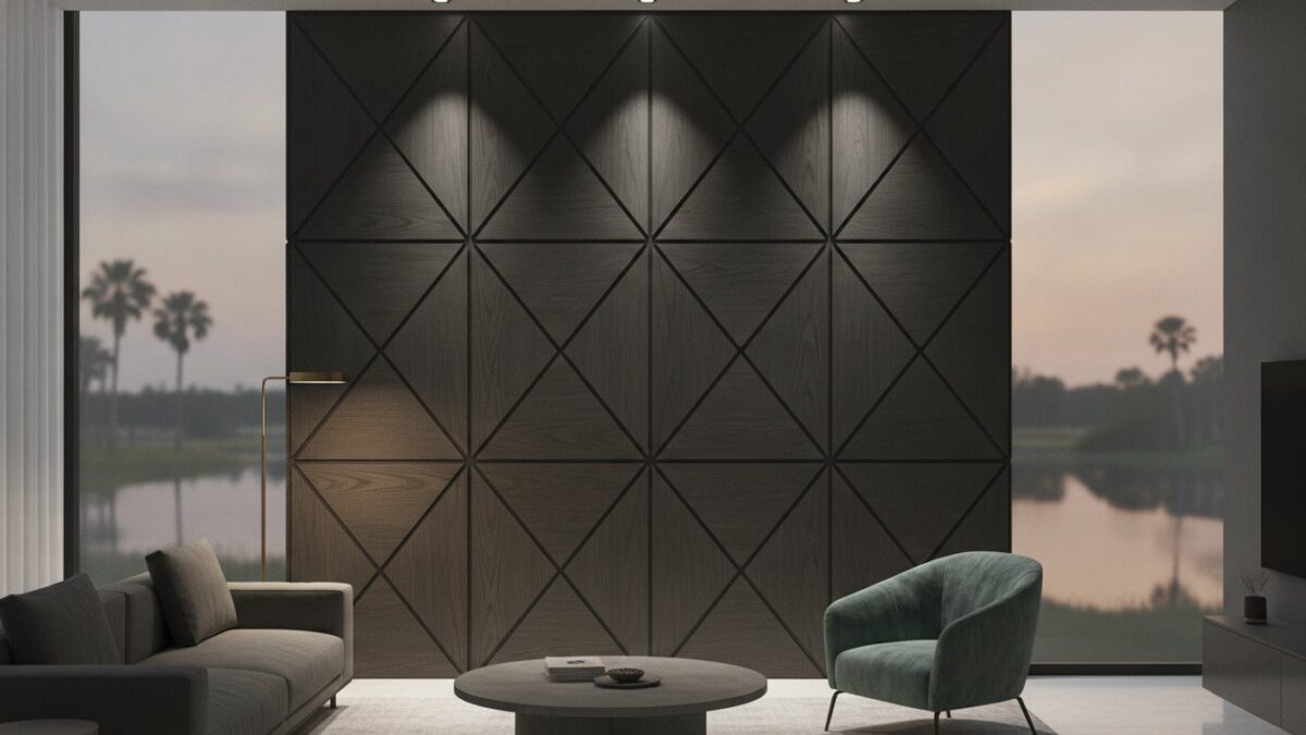 Custom Wood Accent Wall Orlando: Elevate Your Home with Modern Wood Features