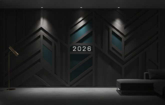 Modern Geometric Wall Design: 2026 Trends in Wood & Paint