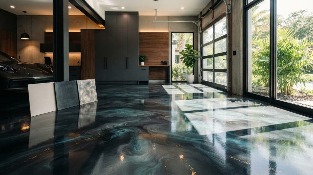 Custom Epoxy Floor Colors in Orlando: A 2026 Guide to Choosing the Right Look