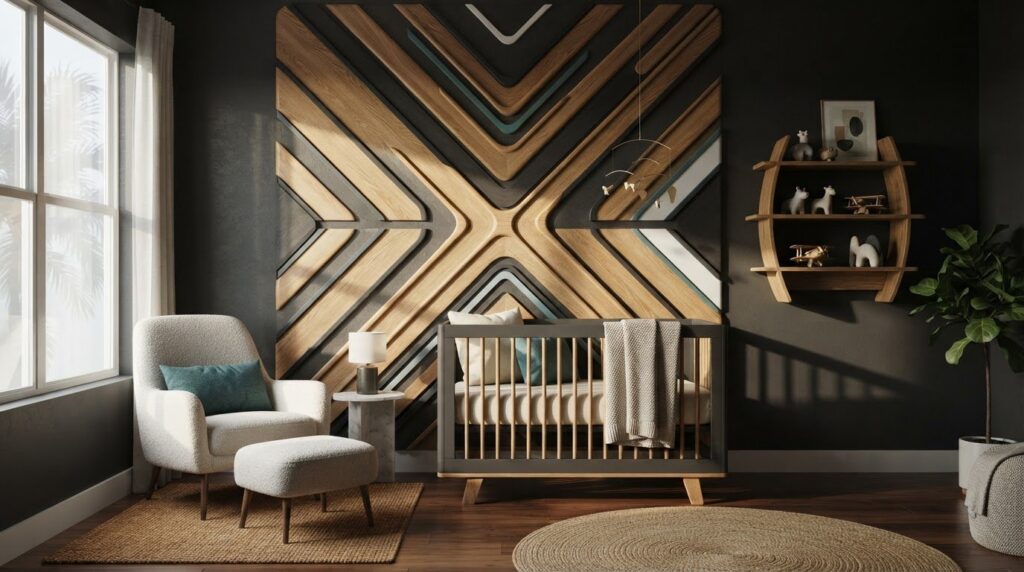 Geometric Wood Wall for a Nursery in Orlando: 2026 Guide
