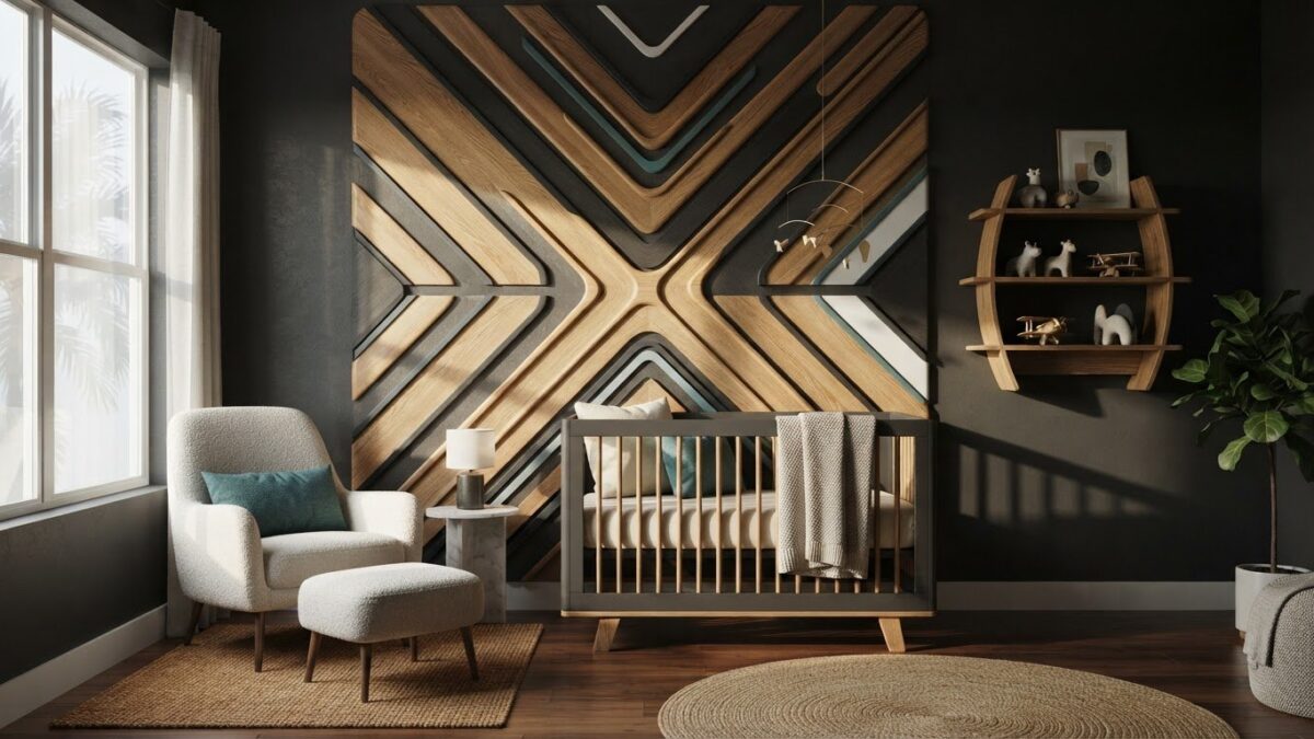 Geometric Wood Wall for a Nursery in Orlando: 2026 Guide