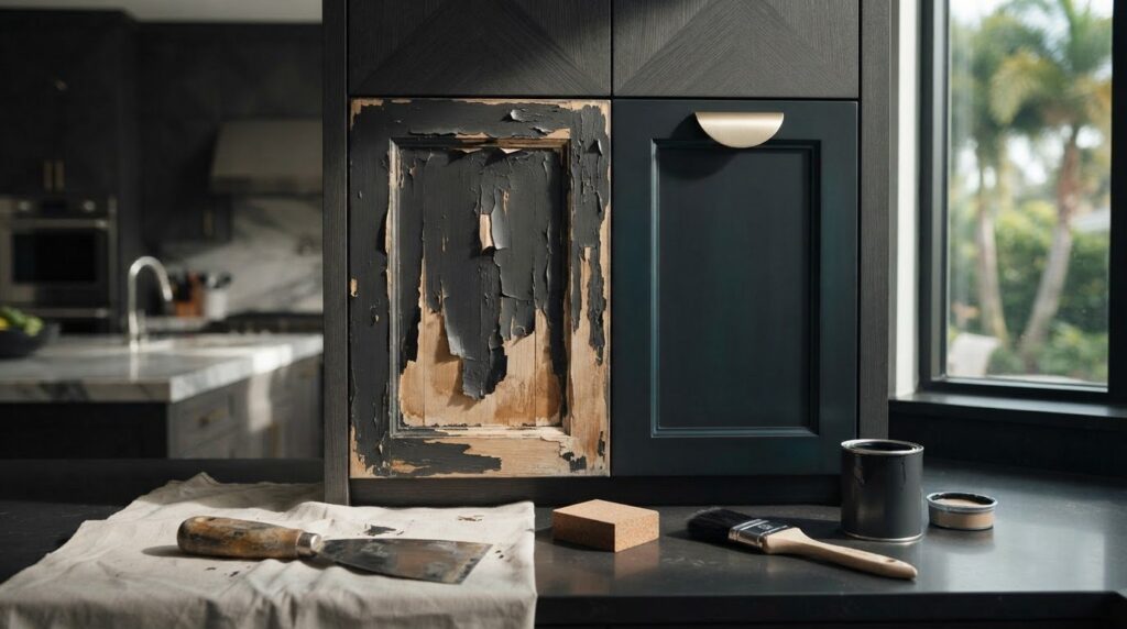 Cost to Fix Peeling Cabinet Paint and What Affects the Price