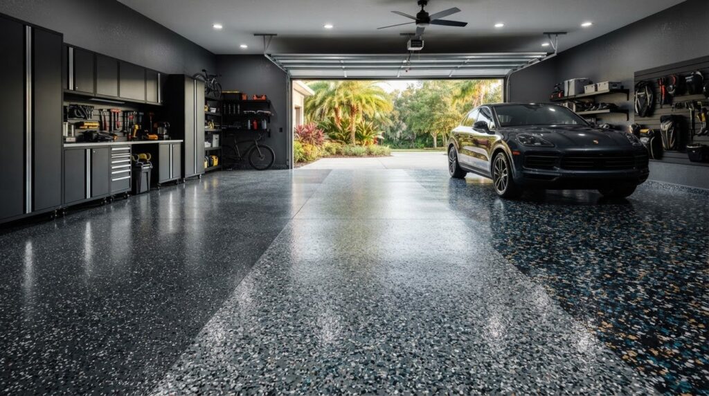 Garage Floor Epoxy Flake Options: A 2026 Selection Guide